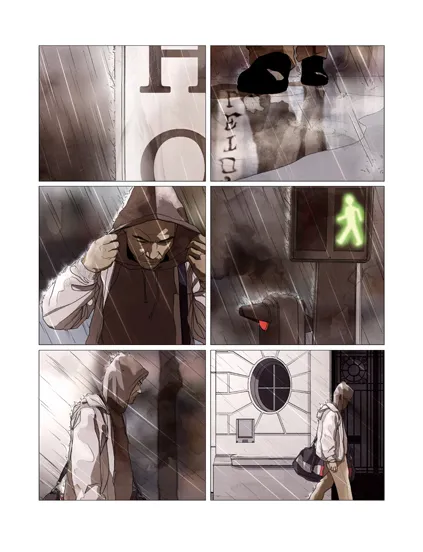 Planche 2 de Metropolitan, tome 3 : Cendres