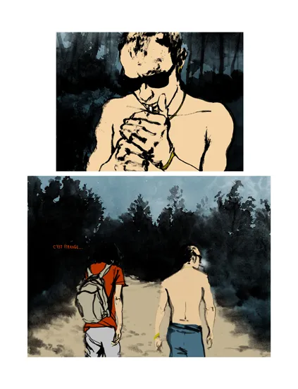 Planche 4 de Douce pincée de lèvres en ce matin d'été