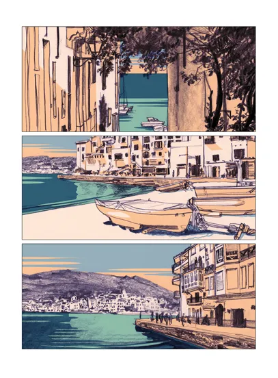 Planche 4 de L'Étreinte
