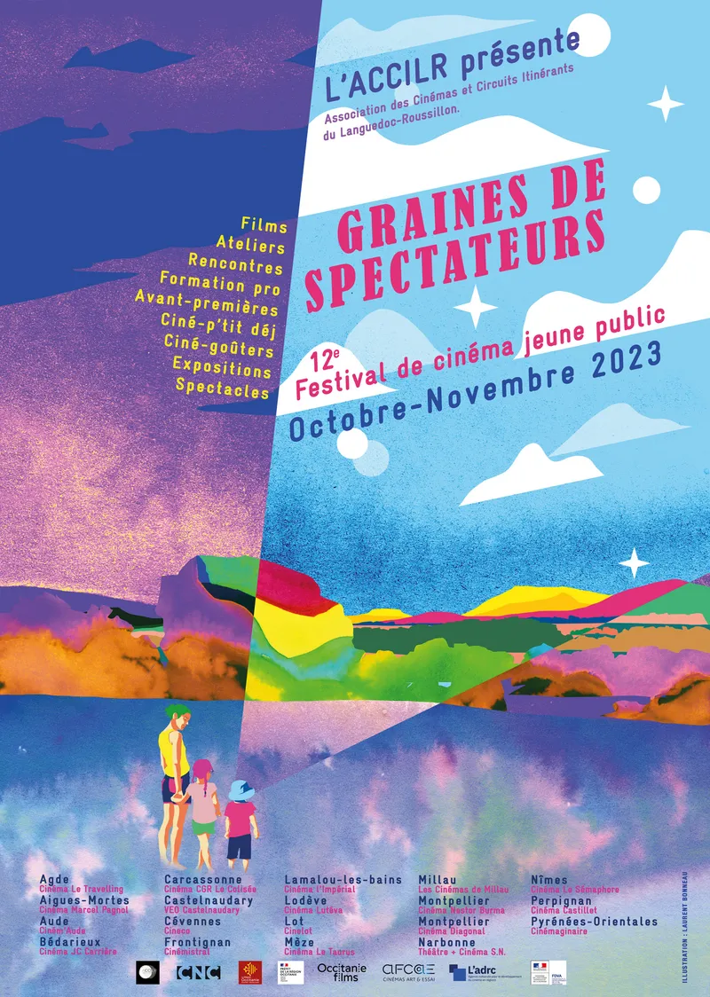 Affiche Festival Graines de spectateurs - 2023