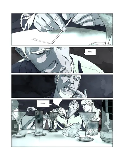 Planche 1 de Metropolitan, tome 2 : Cocaïne