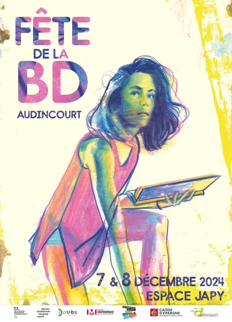 Affiche Festival BD de Audincourt - 2024 