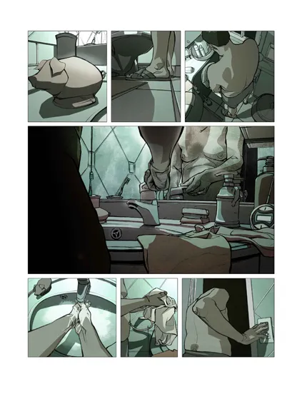 Planche 1 de Metropolitan, tome 1 : Borderline