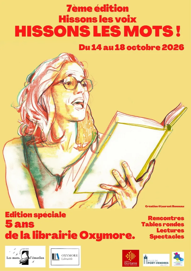 Affiche Festival Hissons les mots-  2026