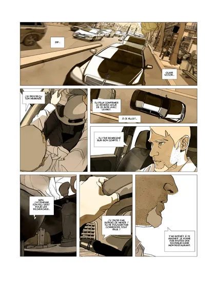 Planche 3 de Metropolitan, tome 2 : Cocaïne