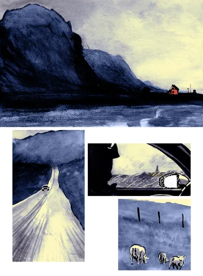Planche 5 de Et il foula la terre avec légèreté