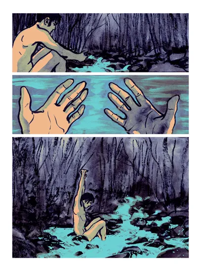 Planche 2 de Et il foula la terre avec légèreté