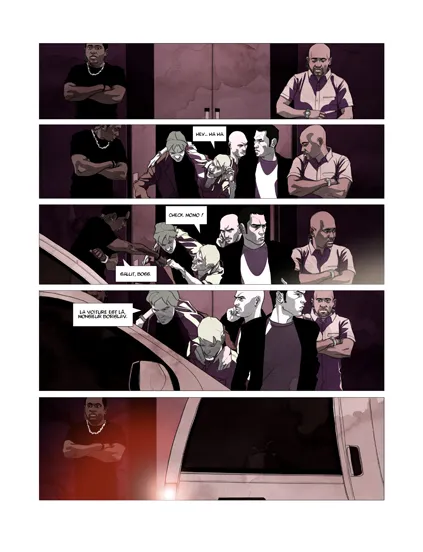 Planche 2 de Metropolitan, tome 2 : Cocaïne