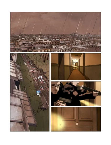 Planche 3 de Metropolitan, tome 3 : Cendres