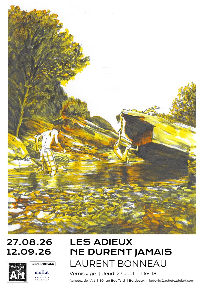 Exposition personnelle : planches originales de “Les Adieux ne durent jamais”