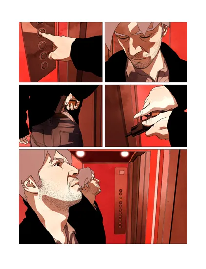 Planche 4 de Metropolitan, tome 3 : Cendres