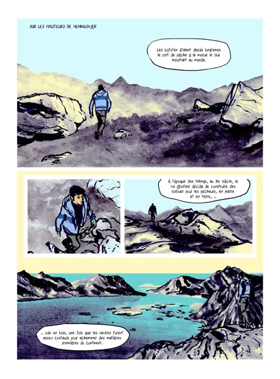 Planche 4 de Et il foula la terre avec légèreté
